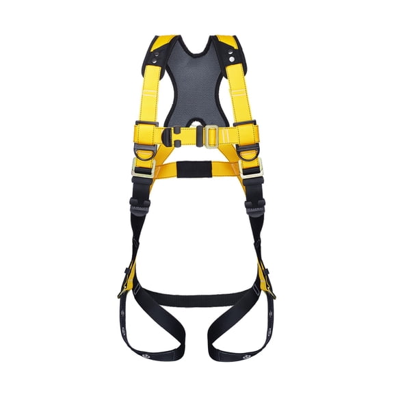 Guardian Fall Protection M-L Series 3 Full-Body Harness With Chest Pt And Leg Buckles