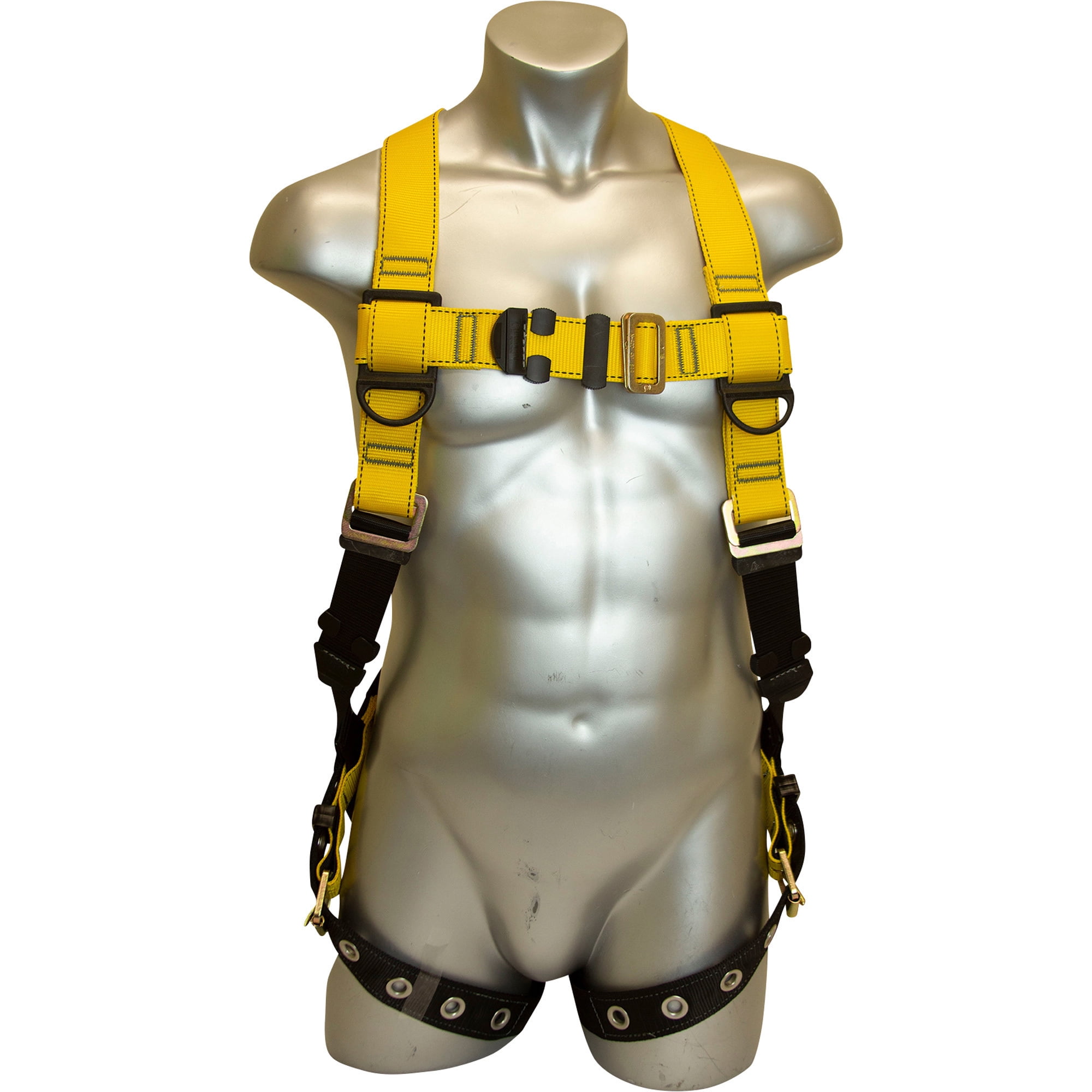 Guardian Fall Protection Series 1 Full Body Safety Harness, Medium/Large, Model# 37005S