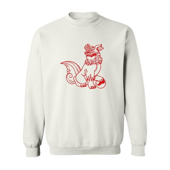 Guardian Foo Dog Sweatshirt Men -SPIdeals Designs, Male 5X-Large