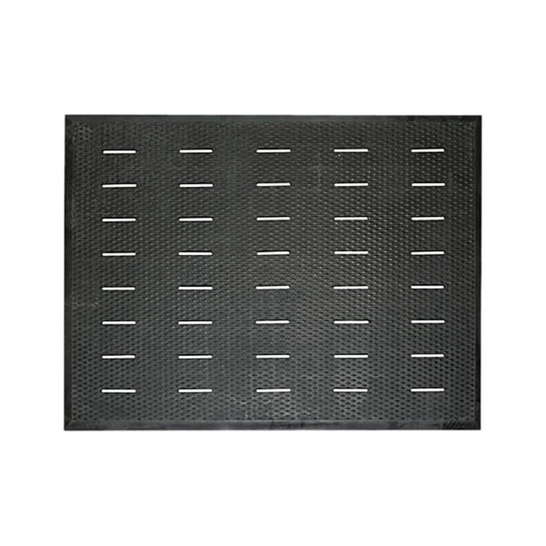 Free Flow Comfort Utility Floor Mat, 36 x 48, Black Free Flow Comfort Utility Floor Mat, 36 x 48, Black