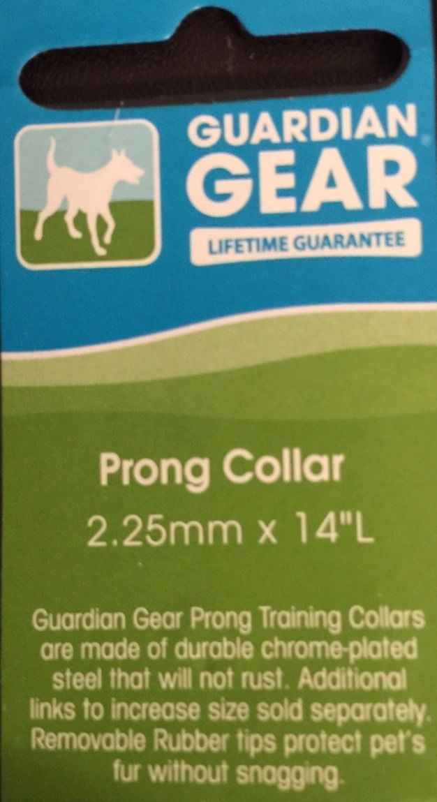 Guardian Gear Prong Training Dog Collar with Rubber Tips Prong Collar 2