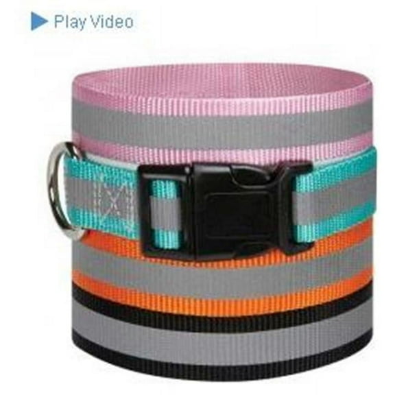 Guardian Gear Reflective Collar 14-20in Blk