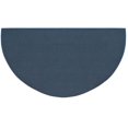 thumbnail image 1 of Fireside Chimney Supply 5 Feet Half Round Blue Guardian Rug | 60" x 32" Fireplace Mat | Fire Resistant Fiberglass Floor Protector for Wood Stoves | Durable Berber Loop Carpet Accent, 1 of 2