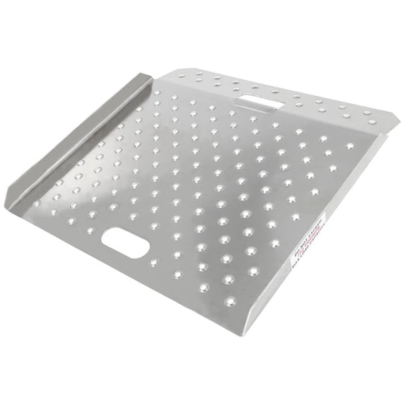 Guardian 36 x 36 Inch Aluminum Curb Ramp, Portable and Heavy Duty, 750 Lb Capacity