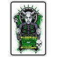 thumbnail image 1 of Guardian Of Darkness Sign Metal Funny Man Cave House Decor D365, 1 of 1