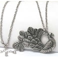 thumbnail image 1 of Guardian Peacock Totem Antiqued Large Pendant with Long 30" Chain Necklace, 1 of 1
