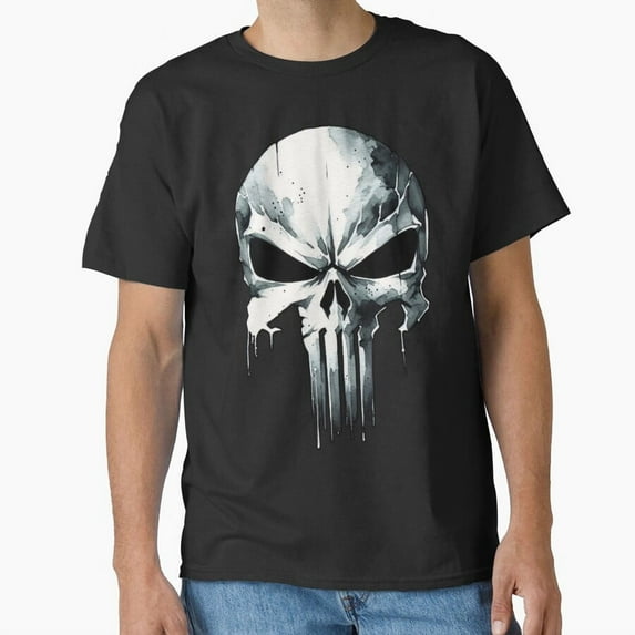 Guardian Skeleton Head Funny Protector of the Dead H34462 T-Shirt, for Men and Women, Up to Size 5XL