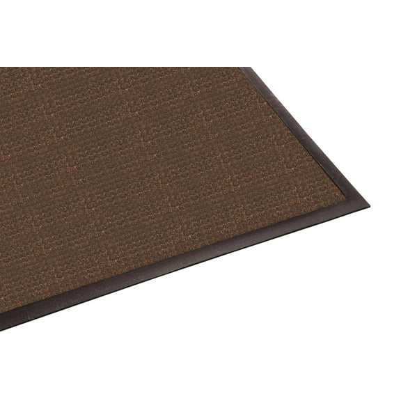Guardian WaterGuard Indoor/Outdoor Wiper Scraper Floor Mat, Rubber/Nylon, 3'x5', Brown