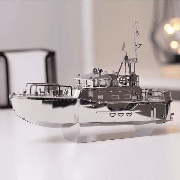 METAL-TIME Mechanical DIY Model of Ship Guardian of the Coasts, Easy To Assemble