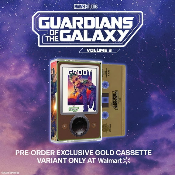 Guardians of the Galaxy 3: Awesome Mix 3 / Var (WM - Guardians Of The Galaxy Vol. 3: Awesome Mix Vol. 3 (Walmart Exclusive) - Music & Performance - Cassette [Exclusive]