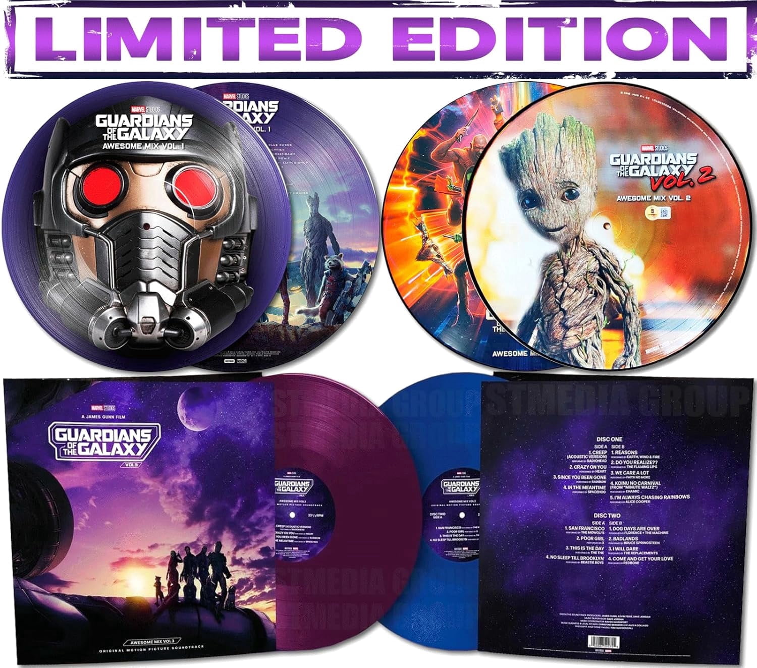 Guardians Galaxy Vol 2 Awesome Mix Soundtrack Collection Music