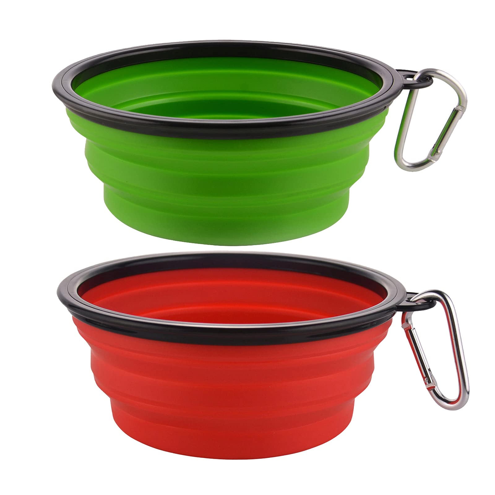 Guardians Large Collapsible Dog STF9 Bowls, 34oz Travel Water Food