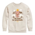 thumbnail image 1 of Guardians Of The Galaxy - Be Leaf In Yourself - Youth Boys Crew Fleece Sweatshirt, 1 of 4