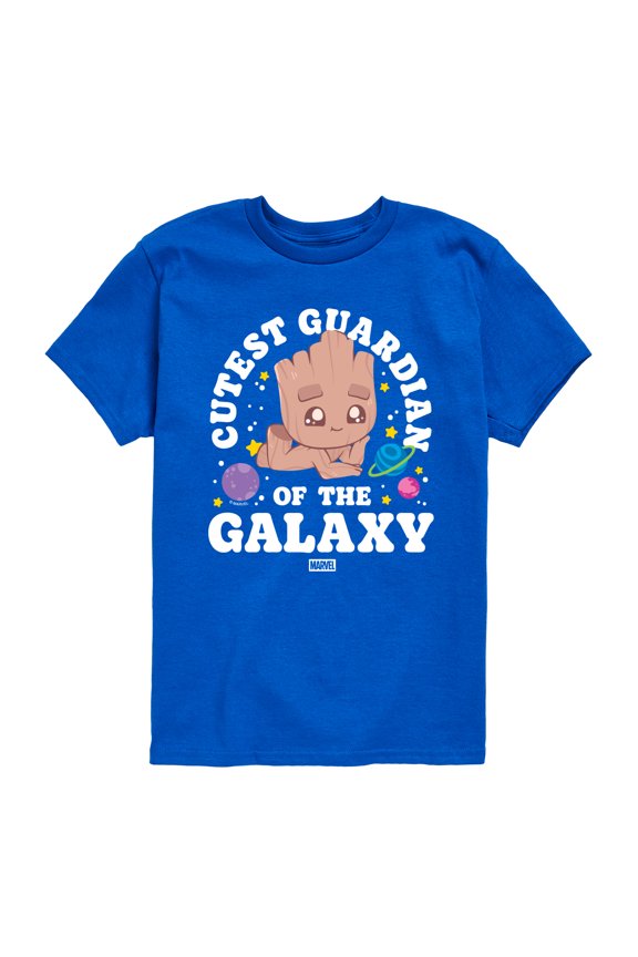 - Cutest Guardian - Youth Boys Short Sleeve Graphic T-Shirt