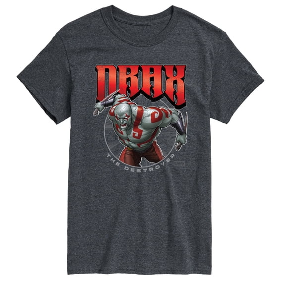 Guardians Of The Galaxy - Drax Logo - Men's Short Sleeve Graphic T-Shirt