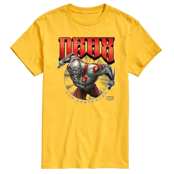 Guardians Of The Galaxy - Drax Logo - Men's Short Sleeve Graphic T-Shirt