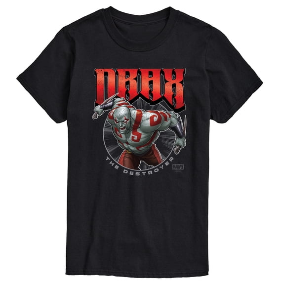 Guardians Of The Galaxy - Drax Logo - Men's Short Sleeve Graphic T-Shirt