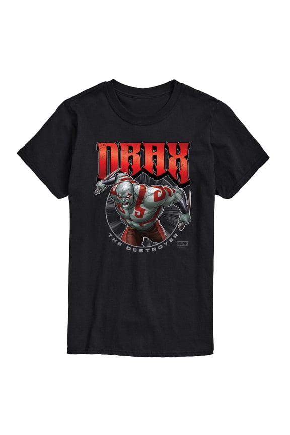 - Drax Logo - Men's Short Sleeve Graphic T-Shirt