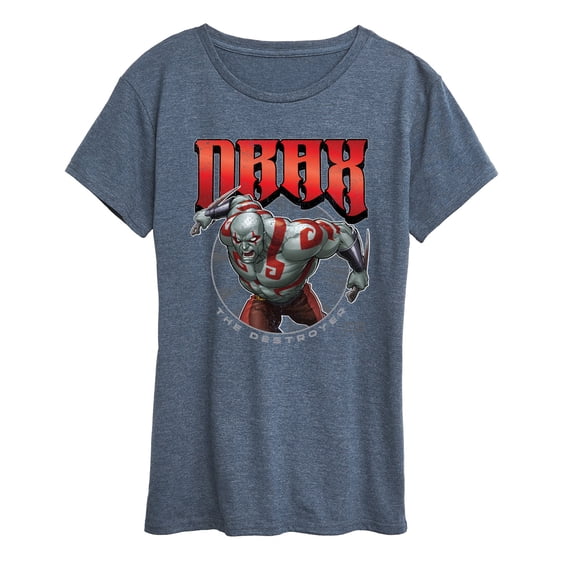Guardians Of The Galaxy - Drax Logo - Women's Short Sleeve Graphic T-Shirt