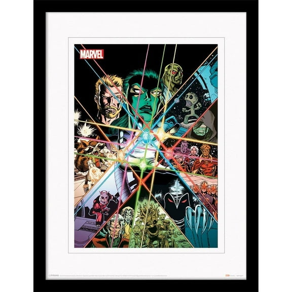 No Author Guardians Of The Galaxy - Framed Painting Power Of The Infinity Stones Digital Design