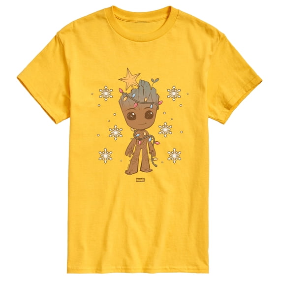 Guardians Of The Galaxy - Groot Christmas Tree - Men's Short Sleeve Graphic T-Shirt