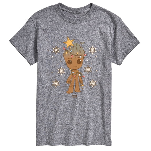 Guardians Of The Galaxy - Groot Christmas Tree - Men's Short Sleeve Graphic T-Shirt