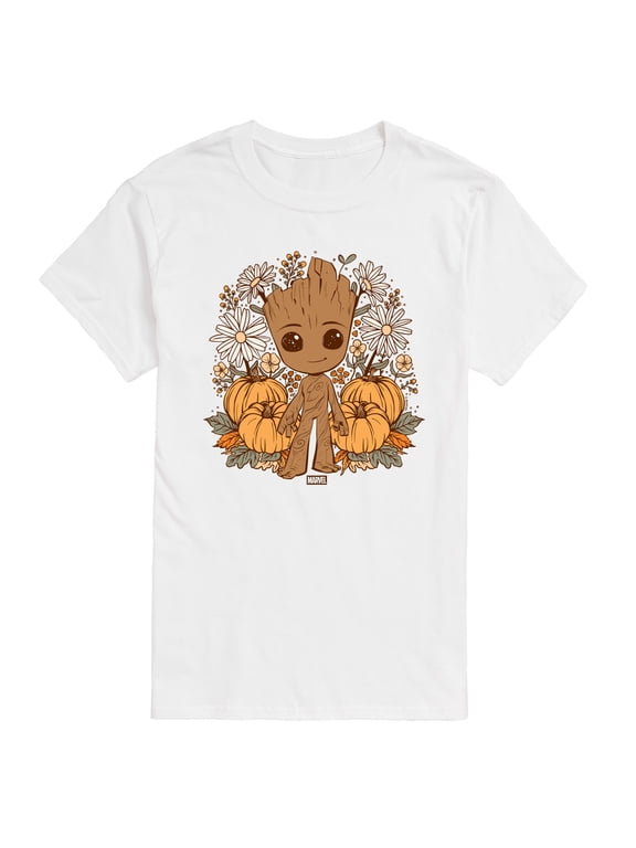- Groot Fall Men's Short Sleeve Graphic T-Shirt