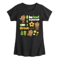 thumbnail image 1 of Guardians Of The Galaxy - Groot Grid - Youth Girls Fitted Short Sleeve T-Shirt, 1 of 4