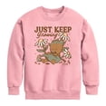 thumbnail image 1 of Guardians Of The Galaxy - Groot Keep Growing - Youth Boys Crew Fleece Sweatshirt, 1 of 3