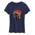 thumbnail image 1 of Guardians Of The Galaxy - Rocket Graffiti - Women's Short Sleeve Graphic T-Shirt, 1 of 4