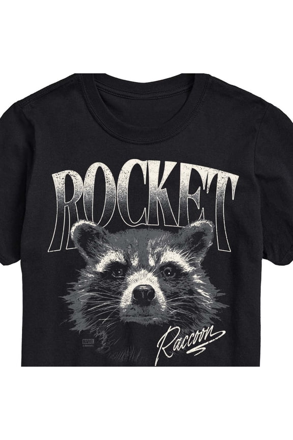 - Rocket Face - Men's Short Sleeve Graphic T-Shirt