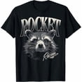 thumbnail image 1 of Guardians Of The Galaxy - Rocket Raccoon Portrait T-Shirt, 1 of 2