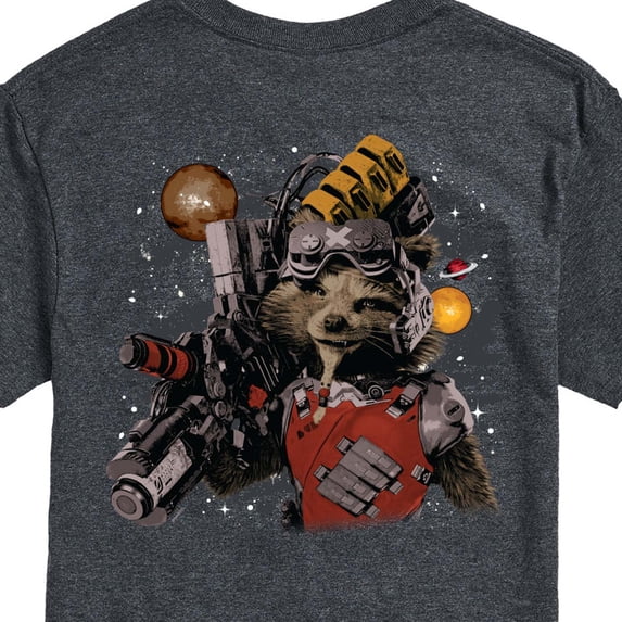 Guardians Of The Galaxy - Rocket Raccoon Space - Men's Short Sleeve Graphic T-Shirt