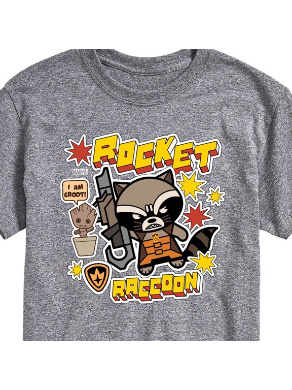 - Rocket Stickers Men's Short Sleeve Graphic T-Shirt