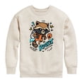 thumbnail image 1 of Guardians Of The Galaxy - Scribble Rocket - Youth Boys Crew Fleece Sweatshirt, 1 of 4