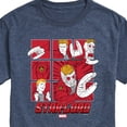 thumbnail image 1 of Guardians Of The Galaxy - Star Lord Grid - Men's Short Sleeve Graphic T-Shirt, 1 of 4