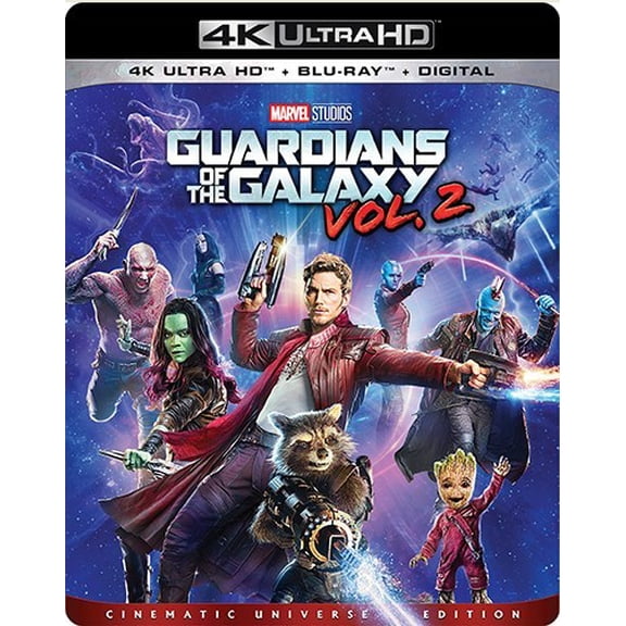 Guardians Of The Galaxy Vol. 2 (4K Ultra HD + Blu-ray + Digital HD)