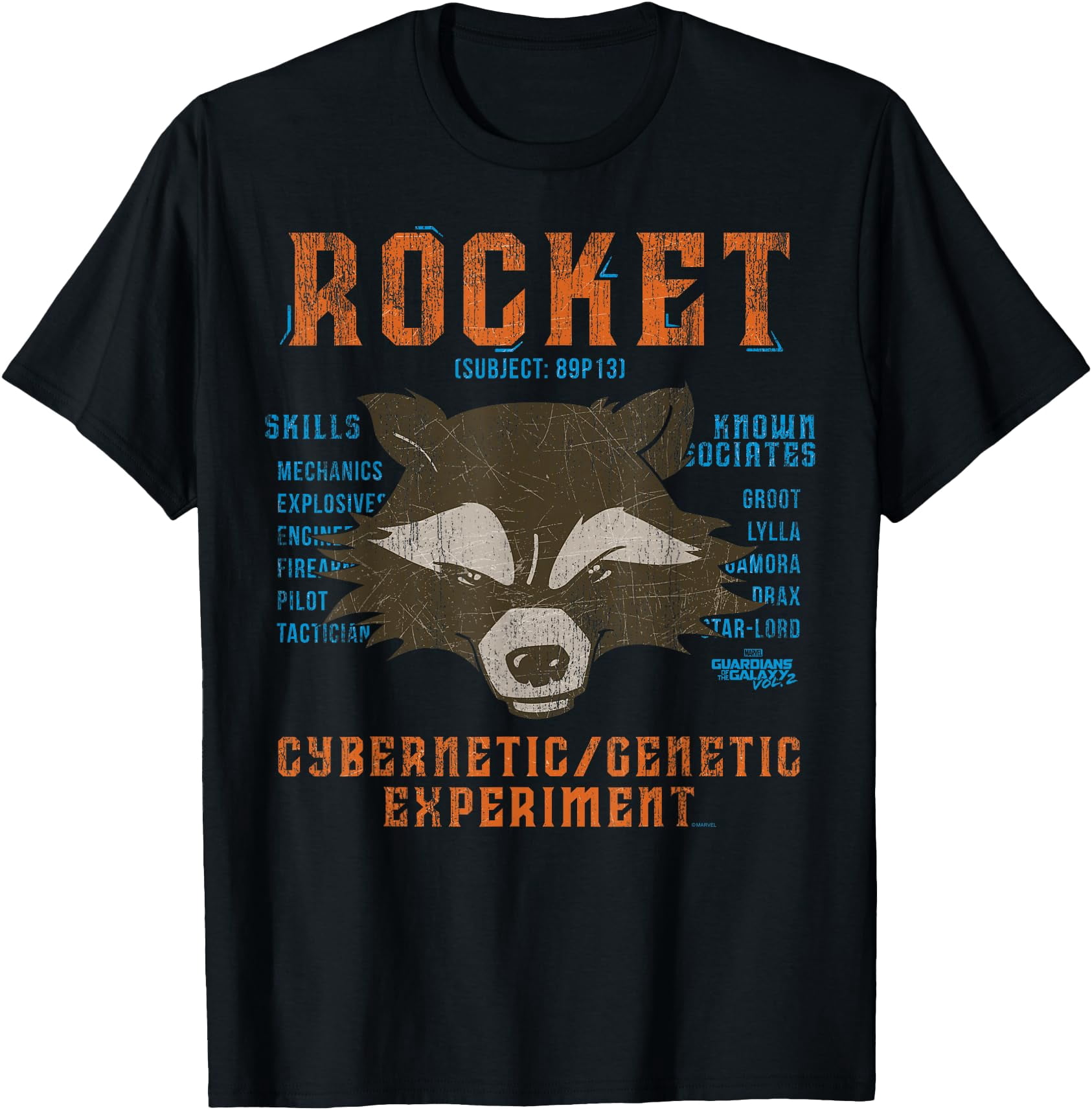 Guardians Of The Galaxy Vol 2 Rocket Raccoon Skills T-Shirt,Irish Green ...
