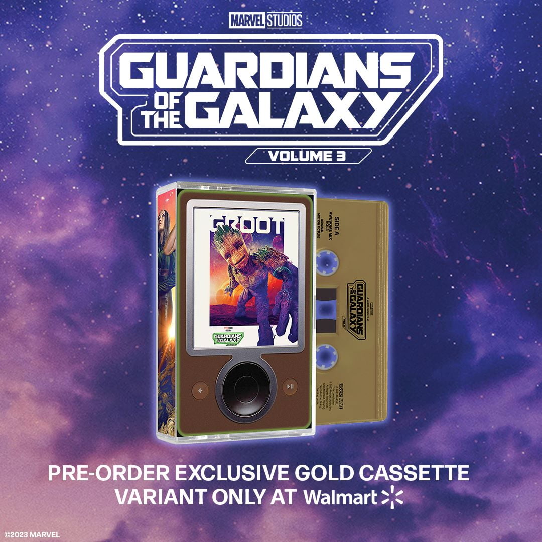 Guardians Of The Galaxy Vol. 3 Awesome Mix Vol. 3 [Groot Cassette Tape] (Walmart Exclusive