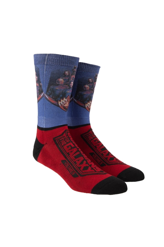 Guardians Of The Galaxy Vol. 3 Character & Logo Men's Athletic Crew Socks