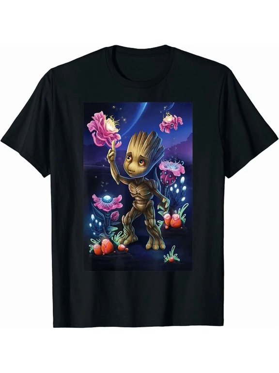 Guardians Of The Groot Plants Gift Casual Design For Celebration Moments T-Shirt, Size S-5XL