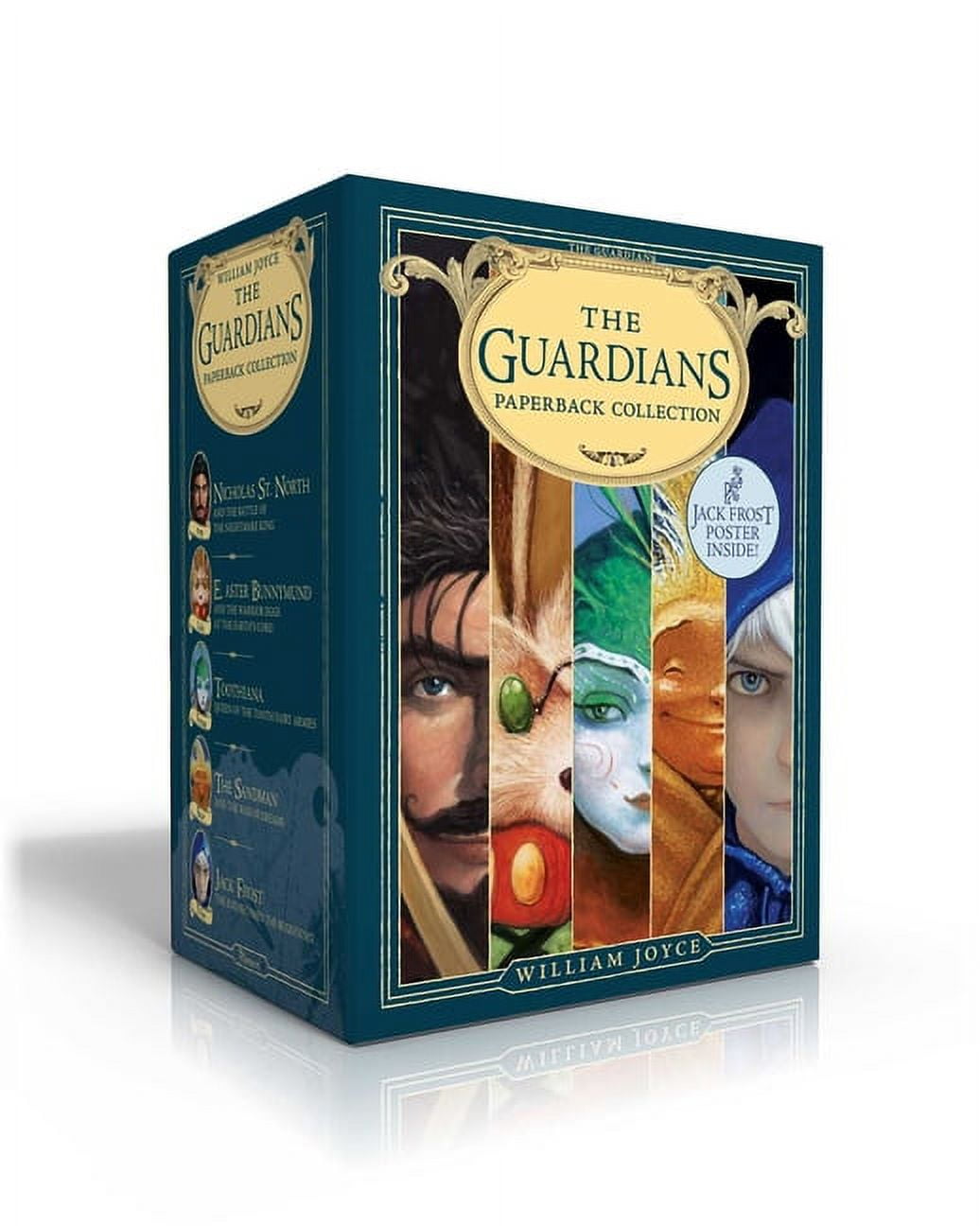 WILLIAM JOYCE Guardians The Guardians Paperback Collection (Jack Frost Poster Inside!) (Boxed Set): Nicholas St. North and the Battle of the Nig, (Paperback)