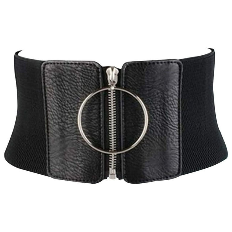 Belt Trend Big Girl Belts Fashion Women Wide Belt Vintage Gold Big