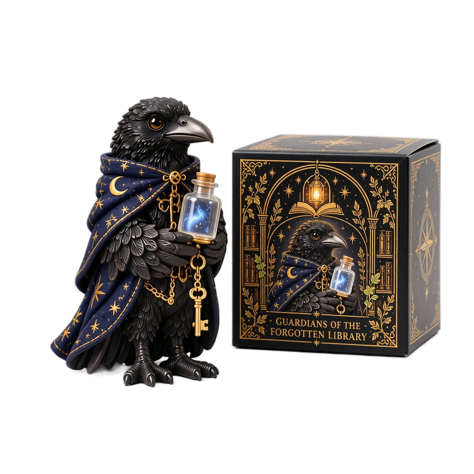 Guardians of Everlight Library Mystery Box Mini Figures, Resin ...