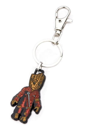 Guardians of The Galaxy Baby Groot Keychain With Clip Keyring