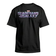 Guardians of The Galaxy Mens T-Shirt - Simple Shiny Word Logo Image 2X-Large