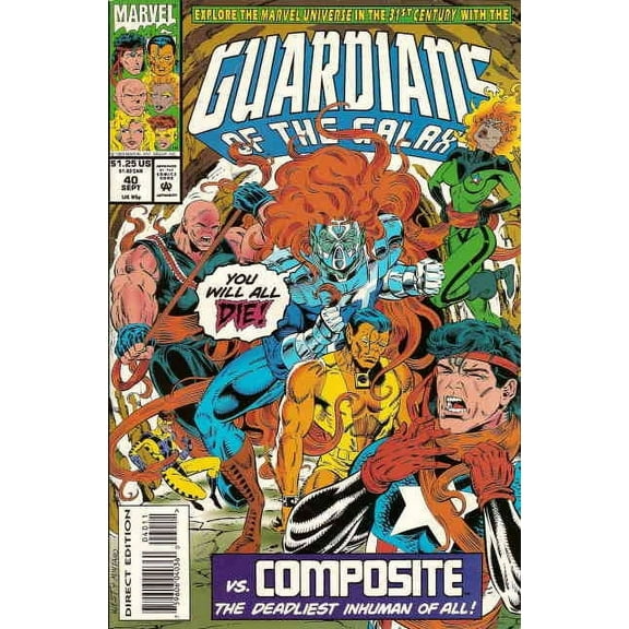 Guardians of the Galaxy #40 VF ; Marvel Comic Book