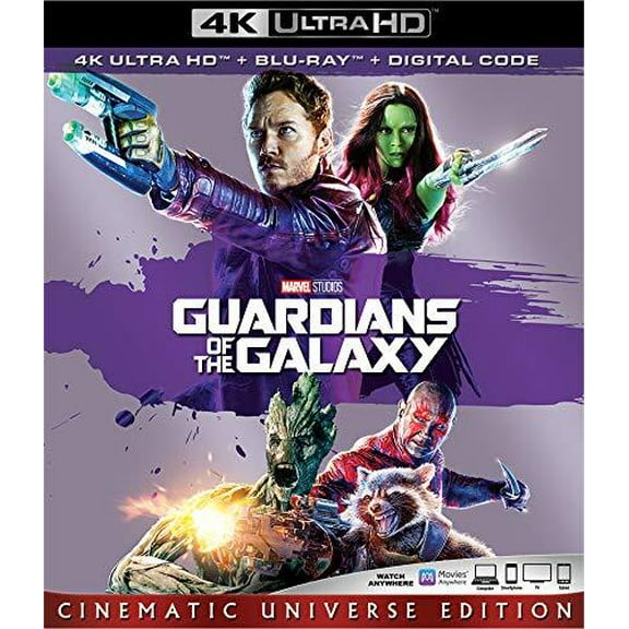 Guardians of the Galaxy (4K Ultra HD + Blu-ray + Digital Code)
