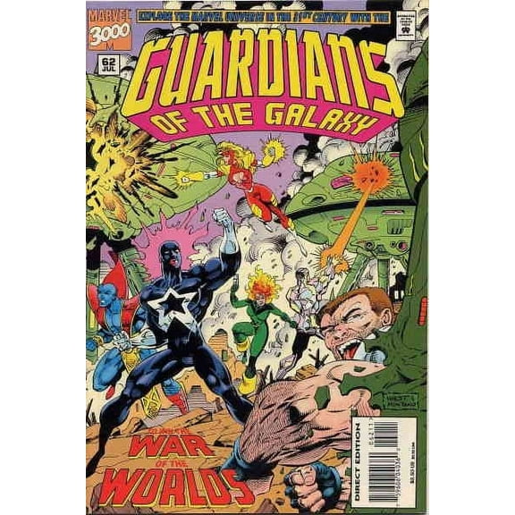 Guardians of the Galaxy #62 VF ; Marvel Comic Book