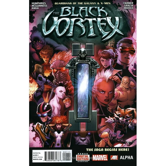Guardians of the Galaxy And X-Men: The Black Vortex Alpha #1 VF ; Marvel Comic Book